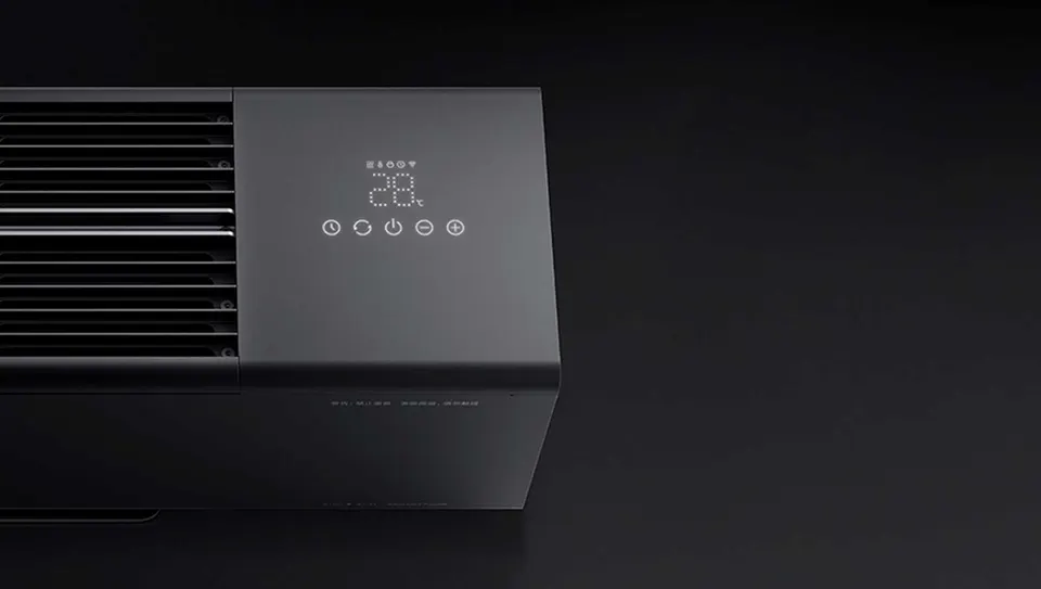 Обогреватель воздуха Xiaomi Mijia Graphene Baseboard Electric Heater Simulation Flame (7)
