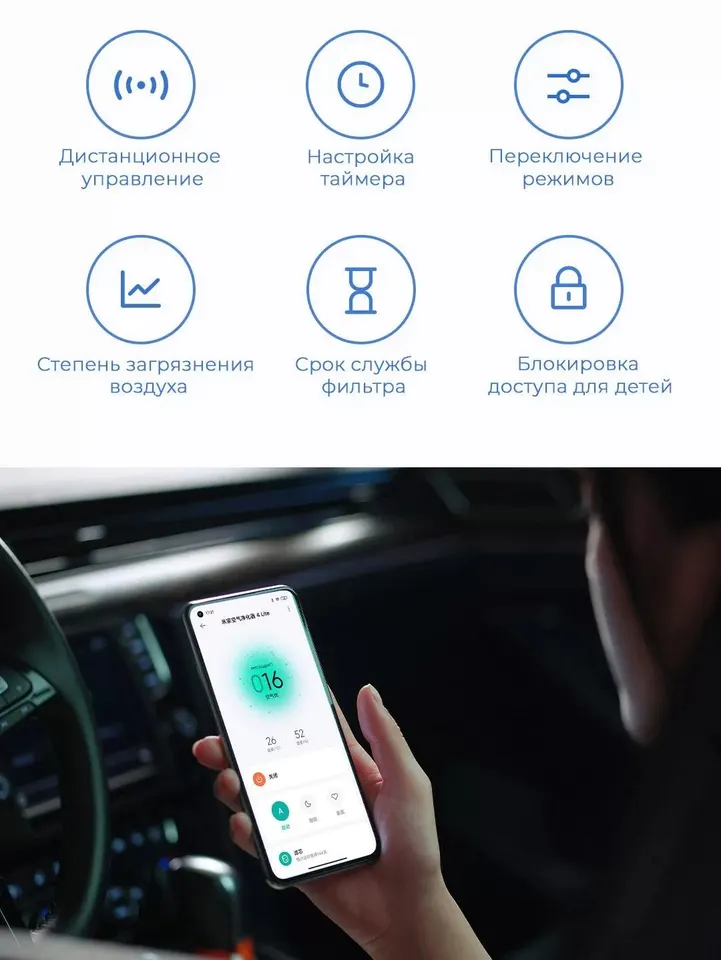 Очиститель воздуха Xiaomi Smart Air Purifier 4 Lite EU (18)