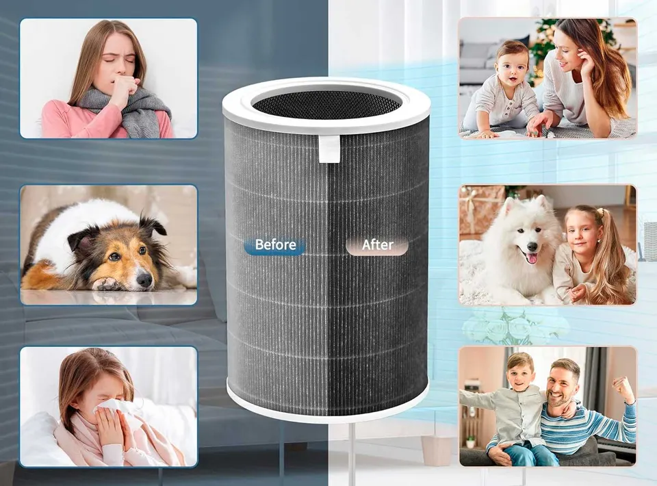 Фильтр для очистителя воздуха Xiaomi Mi Air Purifier 2, 2S, 3, 3C, 3H с меткой RFID (M8R-FLH) (3)