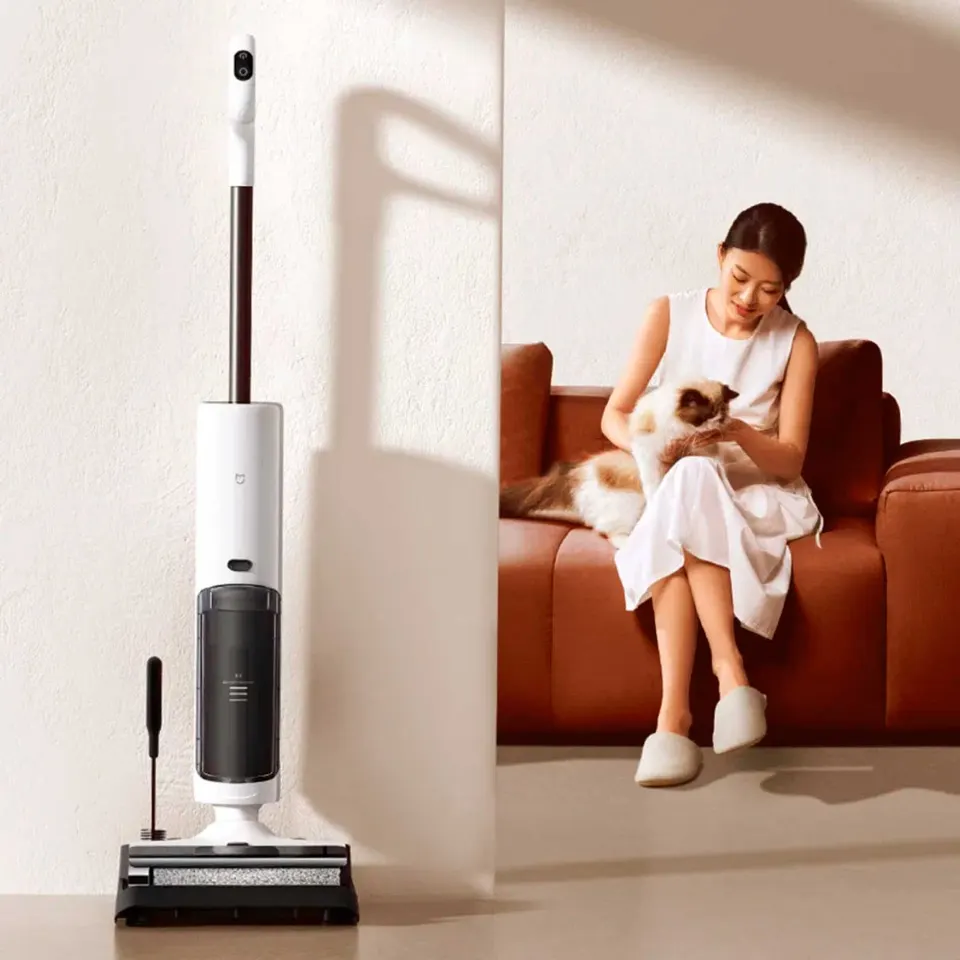 Беспроводной моющий пылесос Xiaomi Mijia Wireless Floor Scrubber 2C (11)