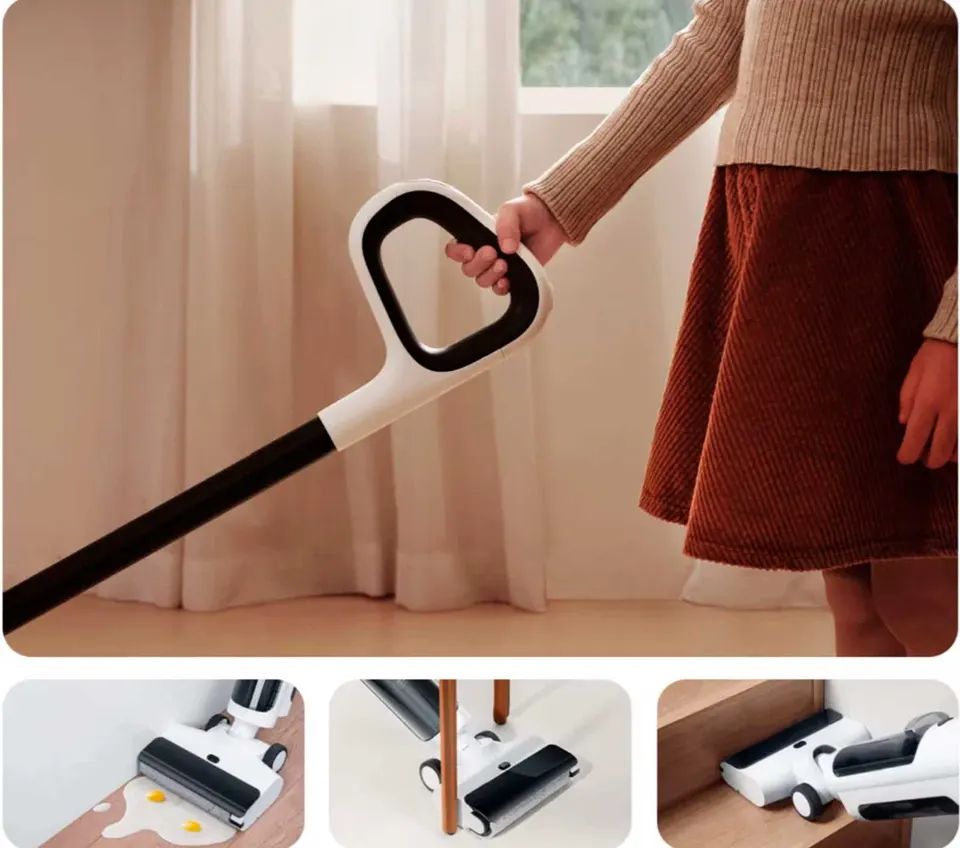Беспроводной моющий пылесос Xiaomi Mijia Wireless Floor Scrubber 2C (3)