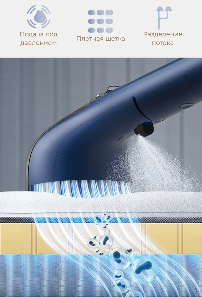 Моющий пылесос с функцией чистки мебели Deerma Suction Vacuum Cleaner DEM-BY200 (10)