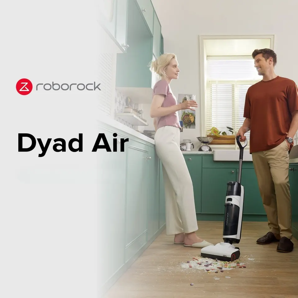 Вертикальный беспроводной моющий пылесос Roborock Dyad Air (1)