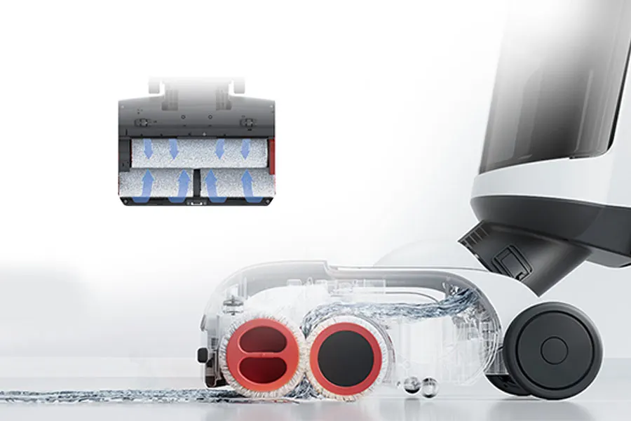 Вертикальный беспроводной моющий пылесос Roborock Dyad Pro (2)
