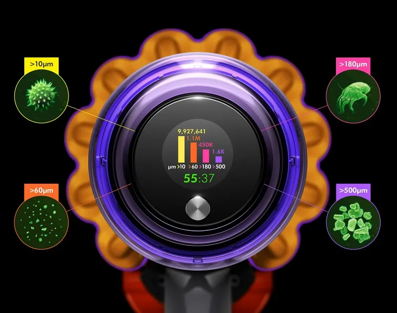 Беспроводной пылесос Dyson V15 Detect Extra (12)