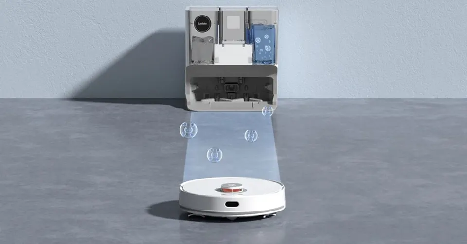 Робот пылесос Lydsto Self Cleaning Sweeping Robot W2 Edge White (6)