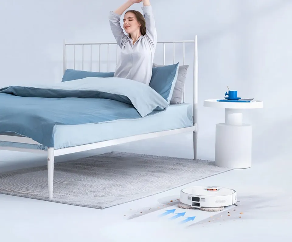 Робот пылесос Lydsto Self Cleaning Sweeping Robot W2 Edge White (7)