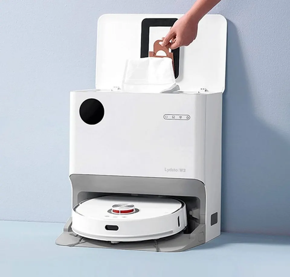 Робот пылесос Lydsto Self Cleaning Sweeping Robot W2 Edge White (8)