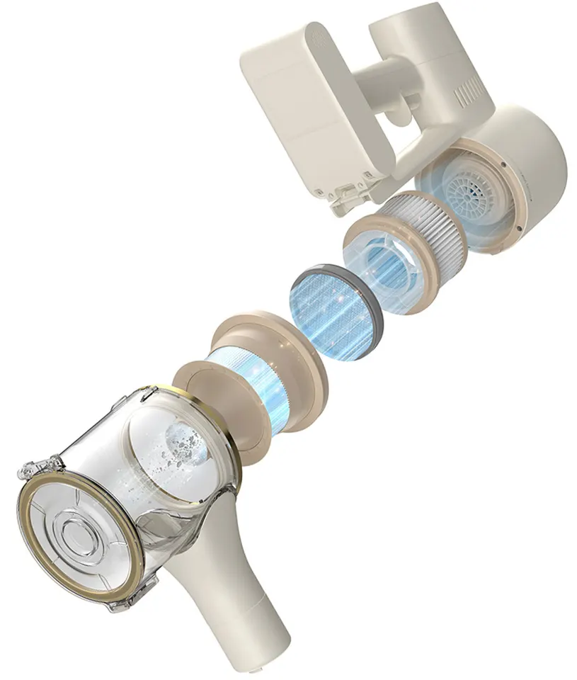 Вертикальный пылесос Trouver S3 Detect Aqua (7)