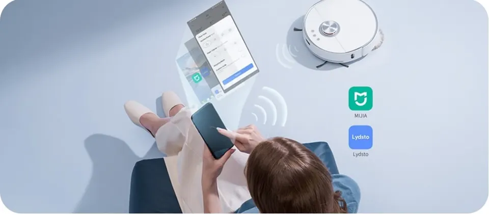 Робот-пылесос Xiaomi Lydsto Self-Cleaning Sweeping and Mopping Robot W2 EU (7)