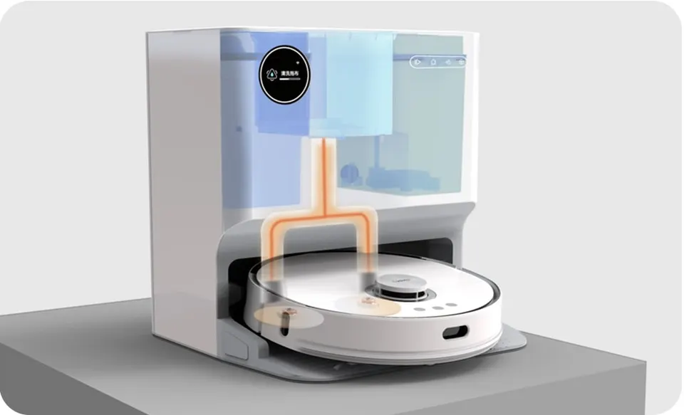 Робот-пылесос Xiaomi Lydsto Self-Cleaning Sweeping and Mopping Robot W2 EU (3)