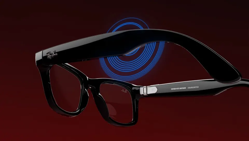 Солнцезащитные очки Ray-Ban Meta Wayfarer RW4006, Shiny Black / G-15 Green (3)