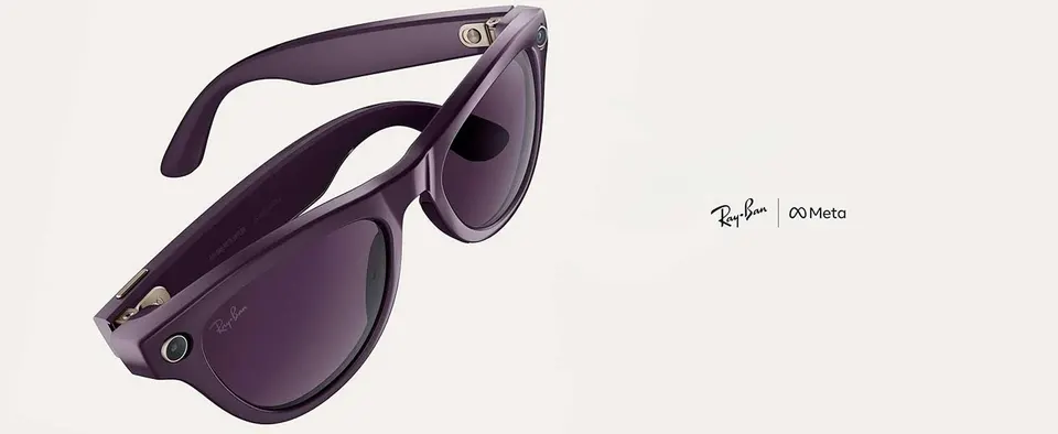 Солнцезащитные очки Ray-Ban Meta Wayfarer Gen 2 RW4012, Matte Black / Graphite Gradient Polarized (1)