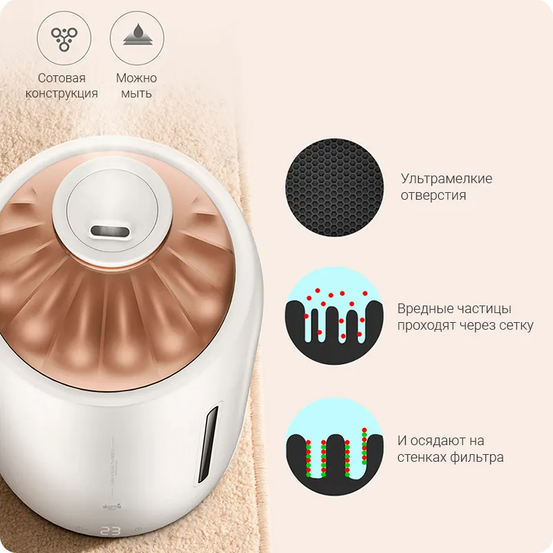 Увлажнитель воздуха Deerma Water Humidifier DEM-F600 (7)