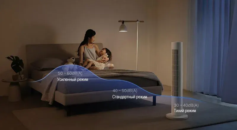 Напольный вентилятор Xiaomi Mijia DC Inverter Tower Fan 2 (6)
