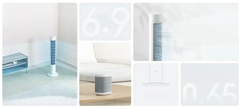 Напольный вентилятор Xiaomi Mijia DC Inverter Tower Fan 2 (2)