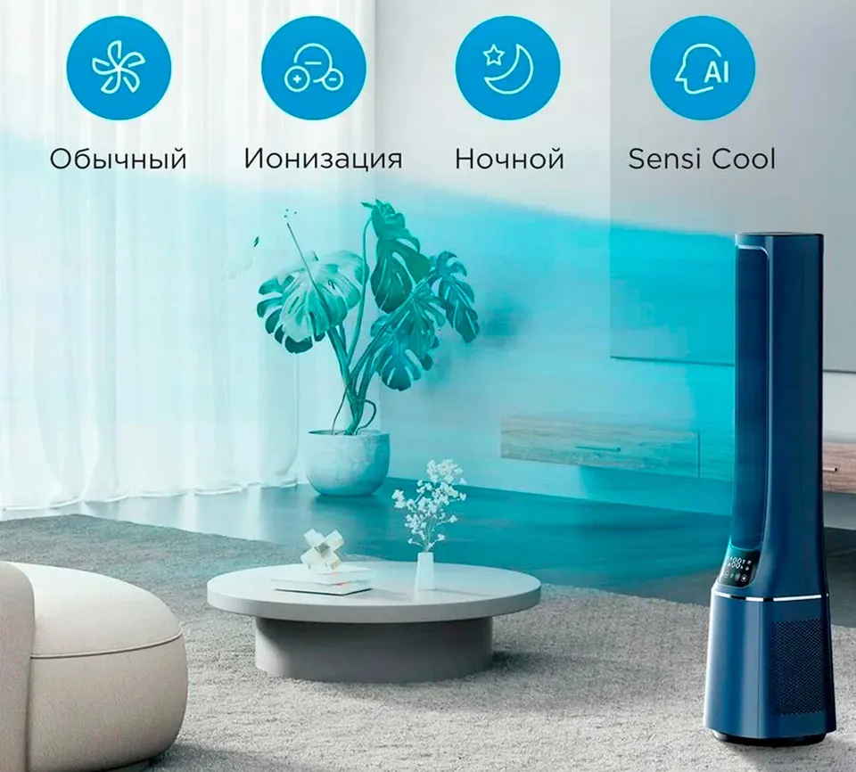 Вентилятор + очиститель воздуха Midea FT4042 (2)
