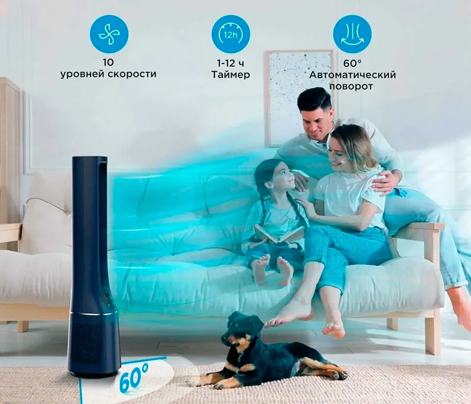 Вентилятор + очиститель воздуха Midea FT4042 (4)