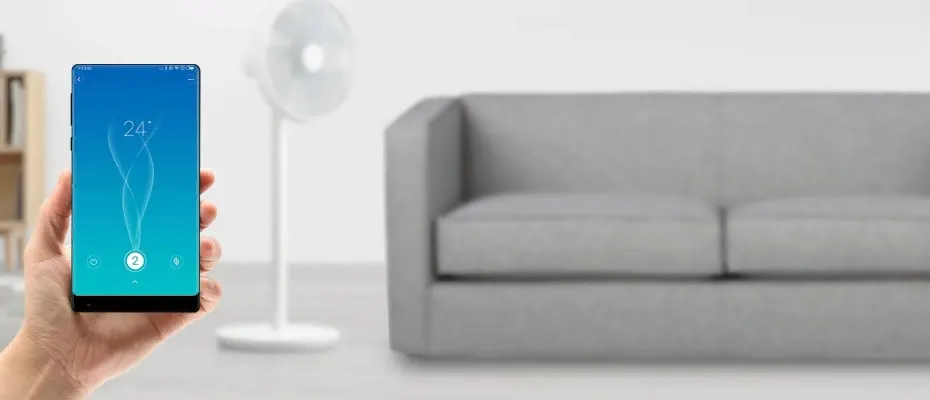 Напольный вентилятор Xiaomi Smart Standing Fan 2 Lite EU (6)