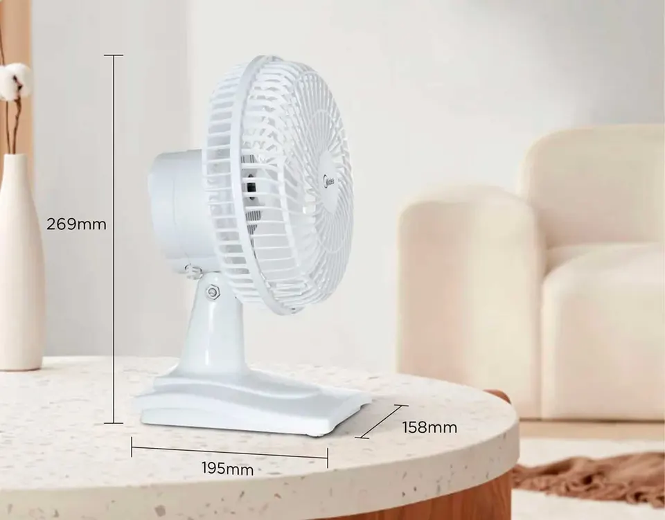 Настольный вентилятор Midea MVFD1500 (4)
