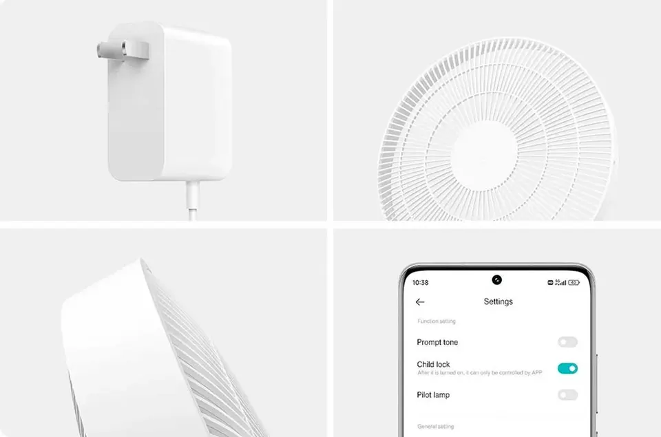 Напольный вентилятор Xiaomi Mijia Smart DC Inverter Floor Fan Pro (13)