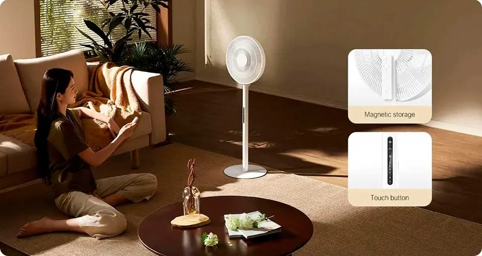 Напольный вентилятор Xiaomi Mijia Smart DC Inverter Floor Fan Pro (5)
