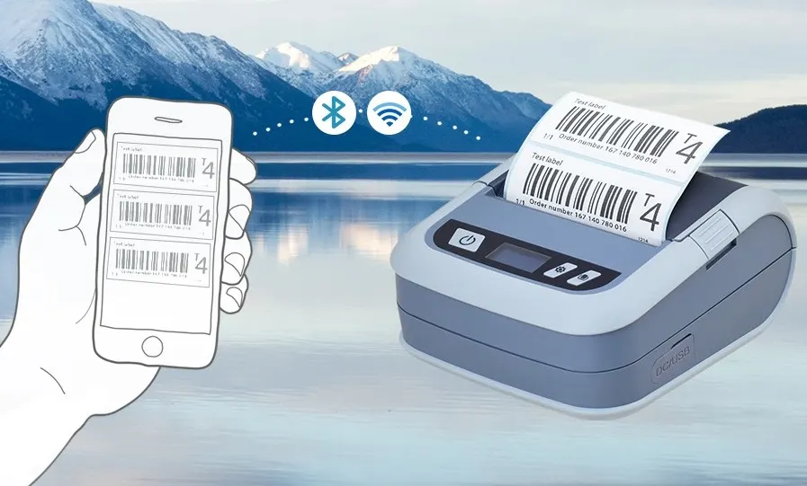Беспроводной мобильный принтер Xprinter XP-P323B (2)