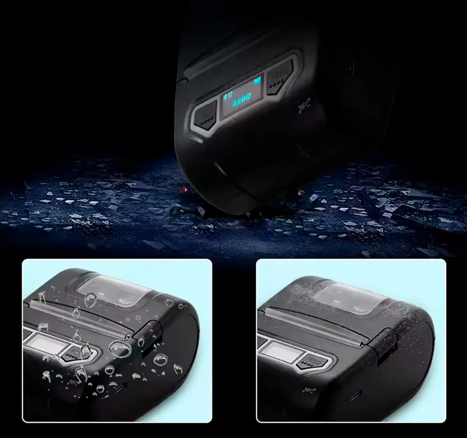 Мобильный принтер этикеток Xprinter XP-P301A USB+Bluetooth (5)