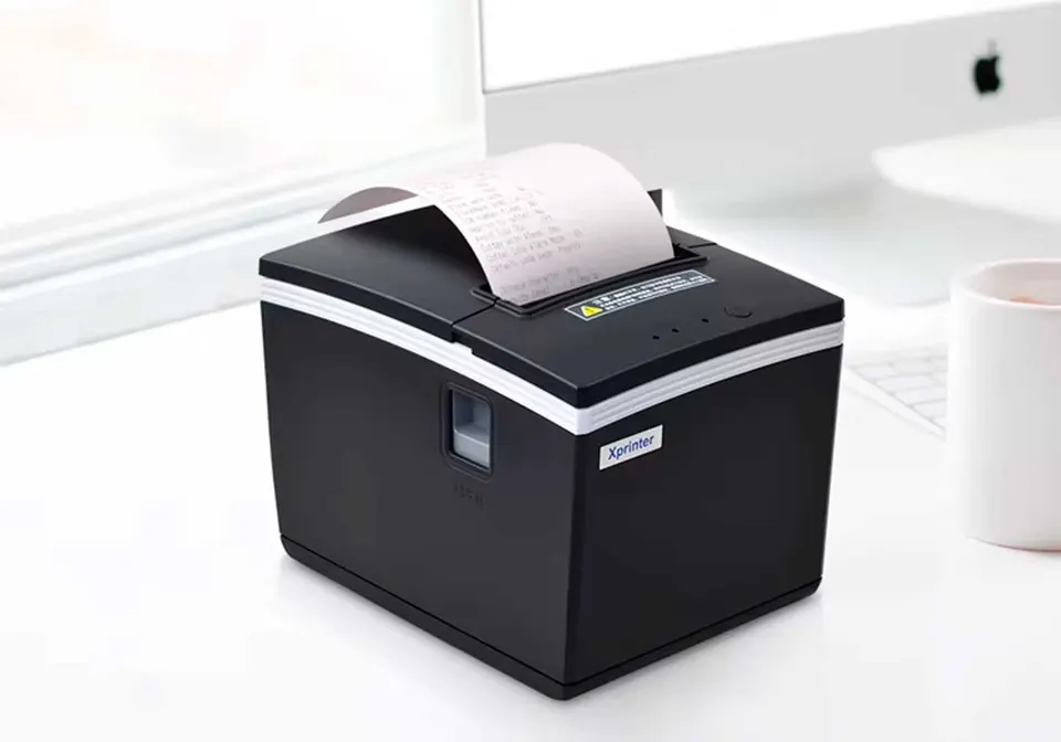 Принтер чеков Xprinter XP-E200L 80mm USB+LAN (1)