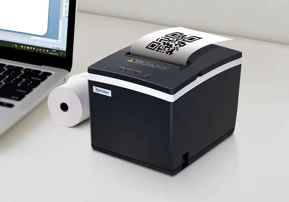 Принтер чеков Xprinter XP-E200L 80mm USB+LAN (3)