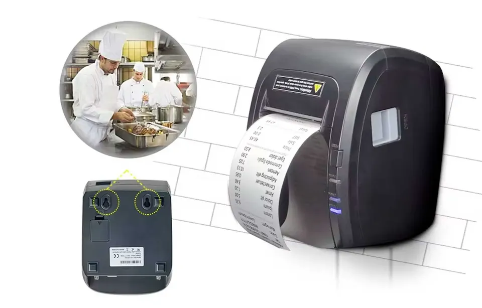 Принтер чеков Xprinter XP-Q838L USB+LAN (2)
