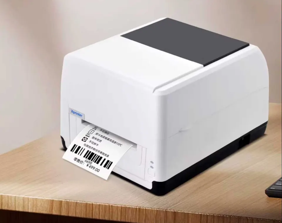Термотрансферный принтер Xprinter XP-T451E 108мм 300DPI USB (1)