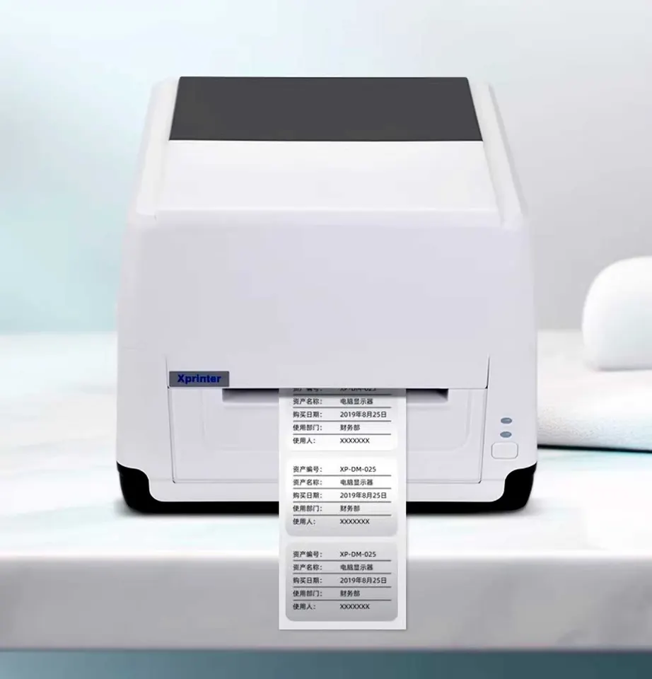 Термотрансферный принтер Xprinter XP-T451E 108мм 300DPI USB (3)