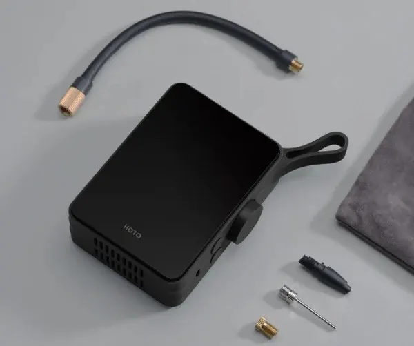Автомобильный компрессор Xiaomi HOTO Portable Electric Air Compressor (8)