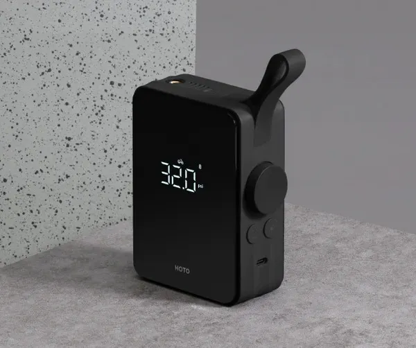Автомобильный компрессор Xiaomi HOTO Portable Electric Air Compressor (3)