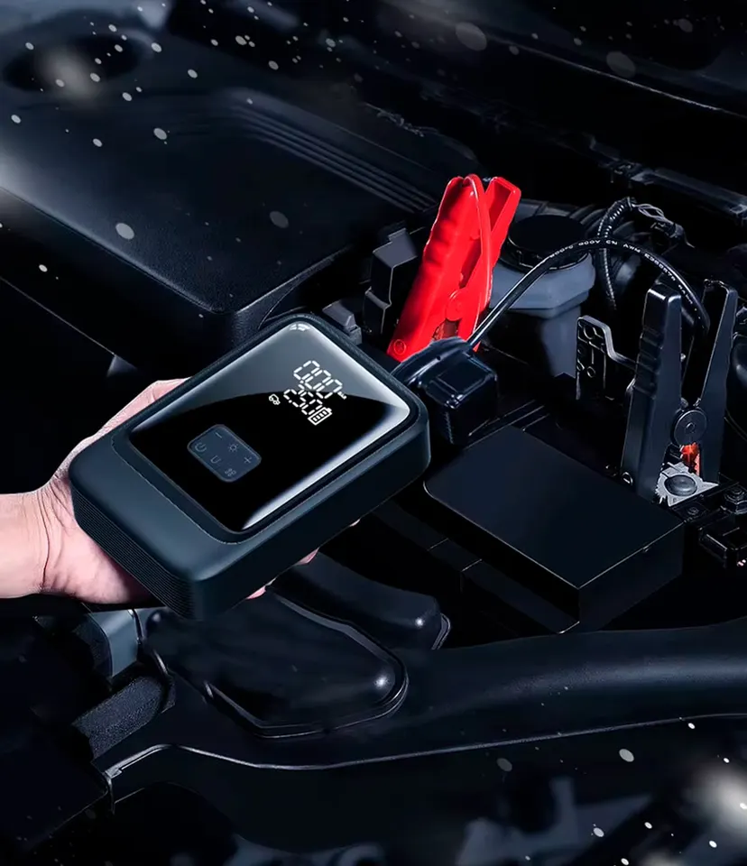 Портативный стартер + компрессор Xiaomi S03 (4)