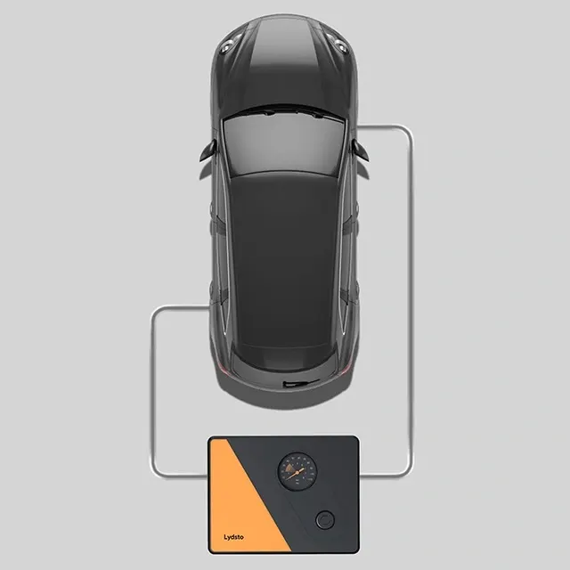 Автомобильный компрессор Lydsto Portable Car Tire Inflator (6)