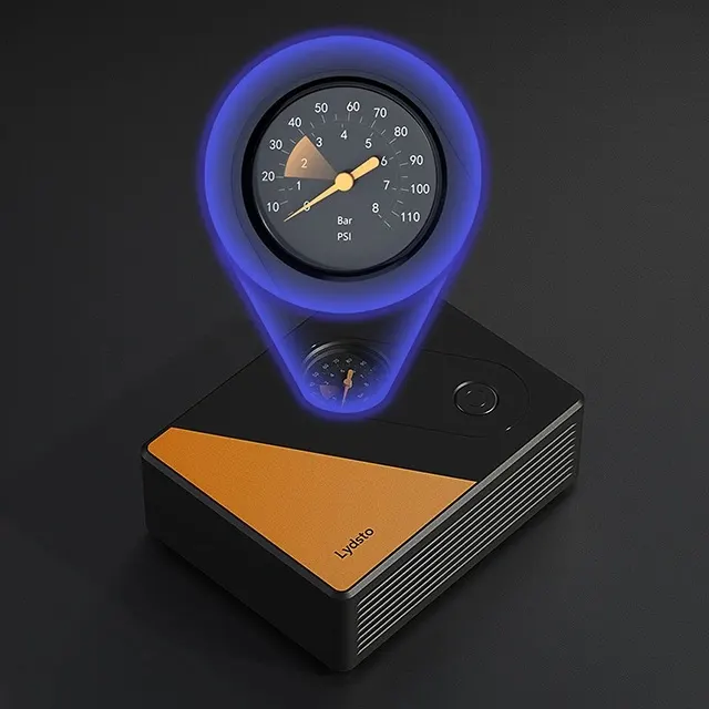 Автомобильный компрессор Lydsto Portable Car Tire Inflator (3)