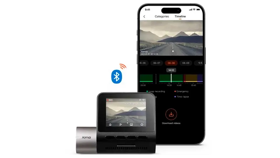 Видеорегистратор Xiaomi 70Mai Dash Cam A510 (6)