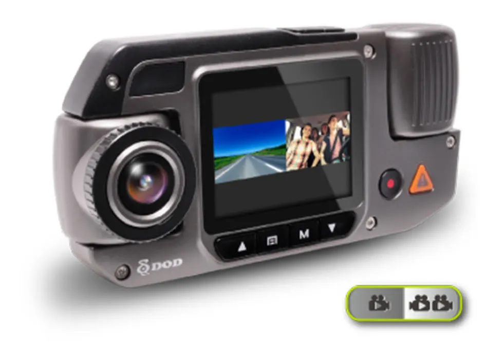 Видеорегистратор Dod TX600 Full HD Dual Lens Dashcam (3)