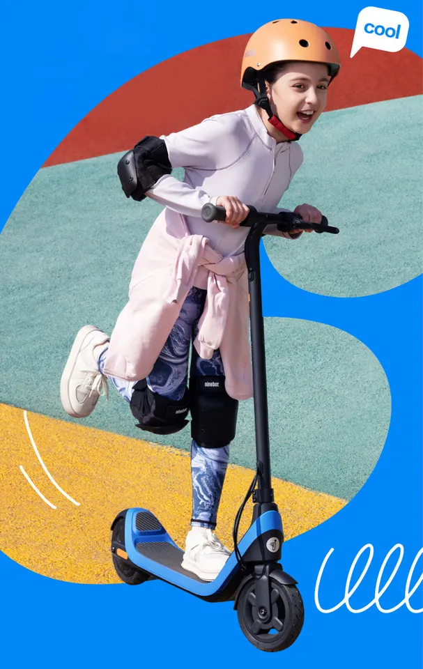 Электрический детский самокат Segway Ninebot C2 Lite (10)