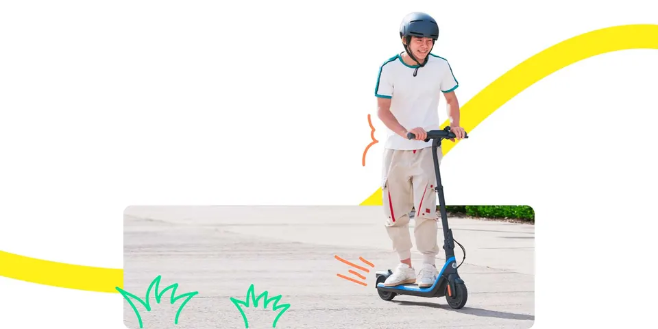 Электрический детский самокат Segway Ninebot C2 Pro (9)