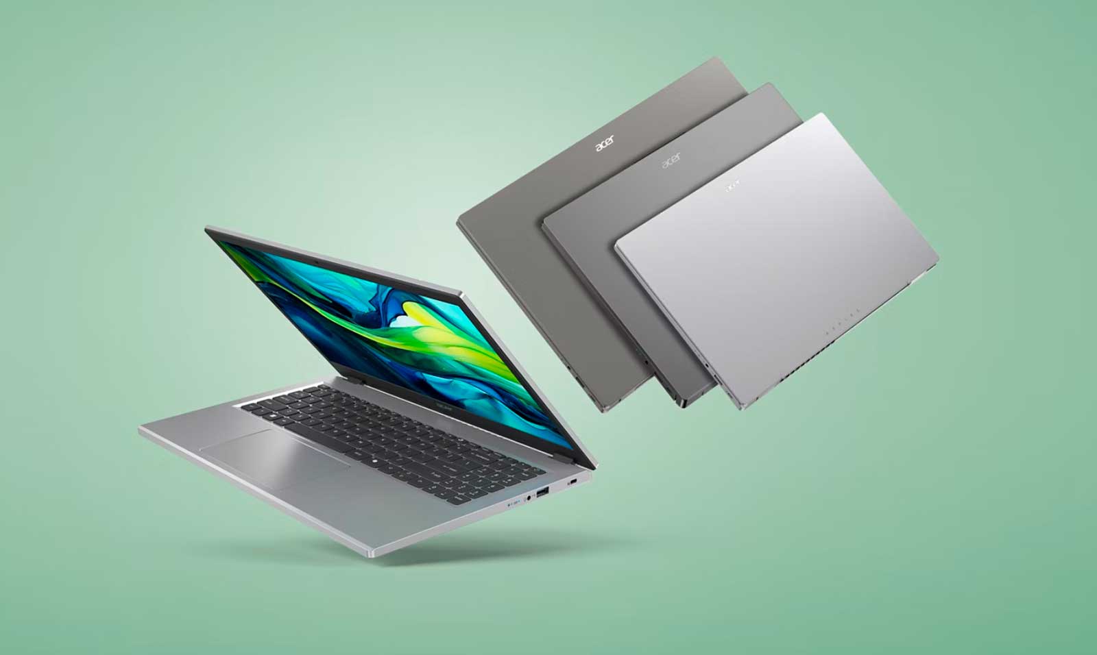 Ноутбук Acer Aspire Go AG15 15.6” FHD 60Hz AMD Ryzen 7 7730U / AMD Radeon Graphics (16GB DDR4 + 512GB SSD) Win11 Home, US ENG KB (1)