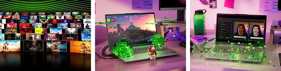 Ноутбук Lenovo LOQ Essential 15ARP11 15.6” FHD IPS 144Hz AMD Ryzen 7 170 / NVIDIA GeForce RTX 5050 8GB (16GB + 512GB SSD) Win11 Home, ENG White Backlit KB (2)