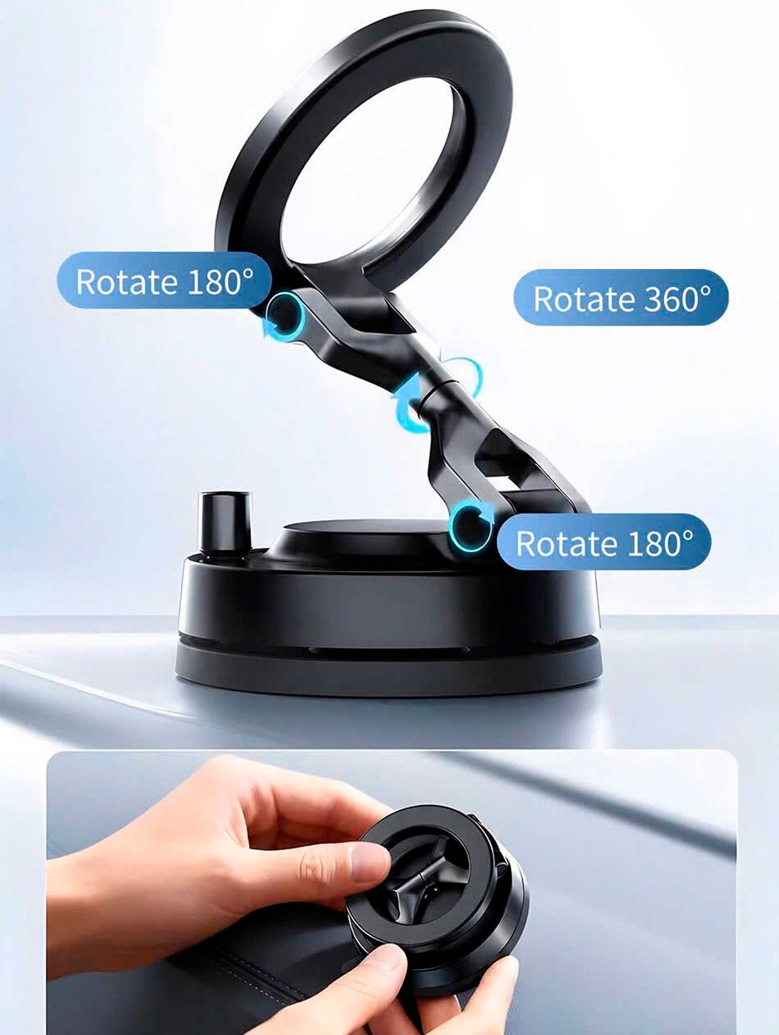 Автомобильный держатель Wiwu Gentleman Car Mount Wi-CH062 (3)