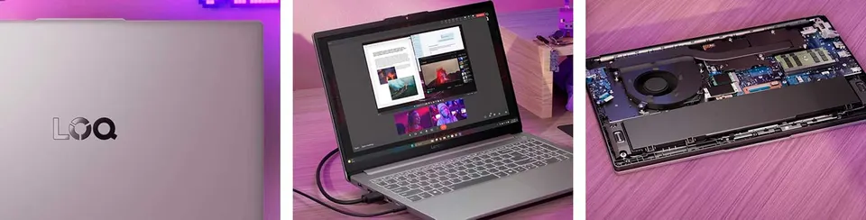 Ноутбук Lenovo LOQ Essential 15ARP11 15.6” FHD IPS 144Hz AMD Ryzen 7 170 / NVIDIA GeForce RTX 5050 8GB (16GB + 512GB SSD) Win11 Home, ENG White Backlit KB (6)