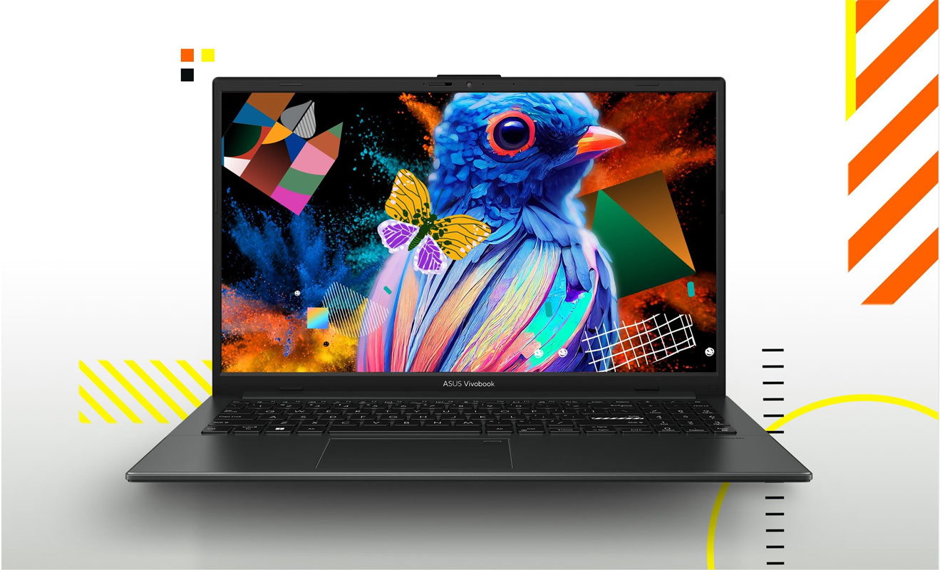 Ноутбук ASUS VivoBook Go 15 E1504FA 15.6” FHD 60Hz AMD Ryzen 5 40 / AMD Radeon Graphics (8GB DDR5 + 256GB SSD) DOS, US ENG Backlit KB, Black (2)