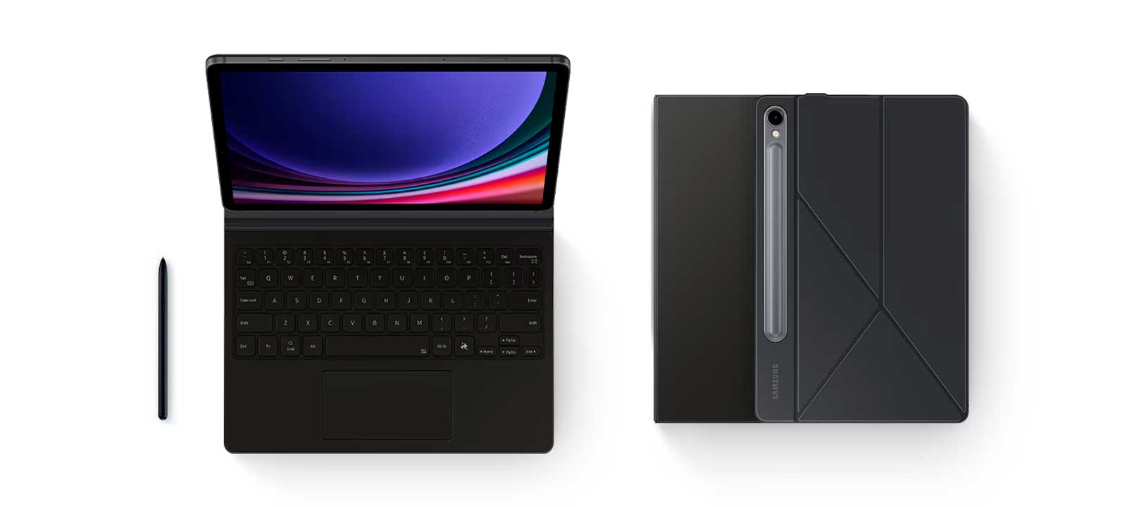 Чехол клавиатура Book Cover Keyboard - AI Key Galaxy Tab S10 FE/S9/S9 FE (3)