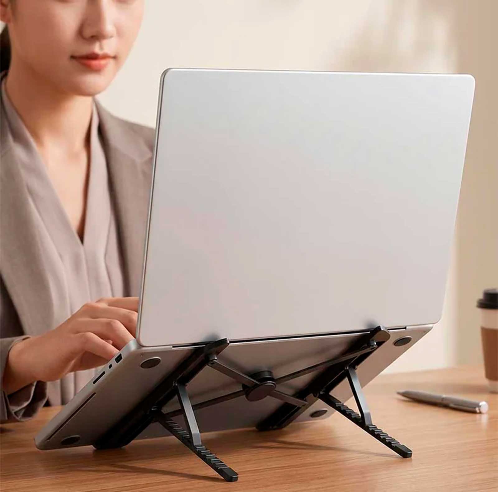 Подставка для ноутбука Wiwu ZM-015 Portable Laptop Desktop Stand (2)