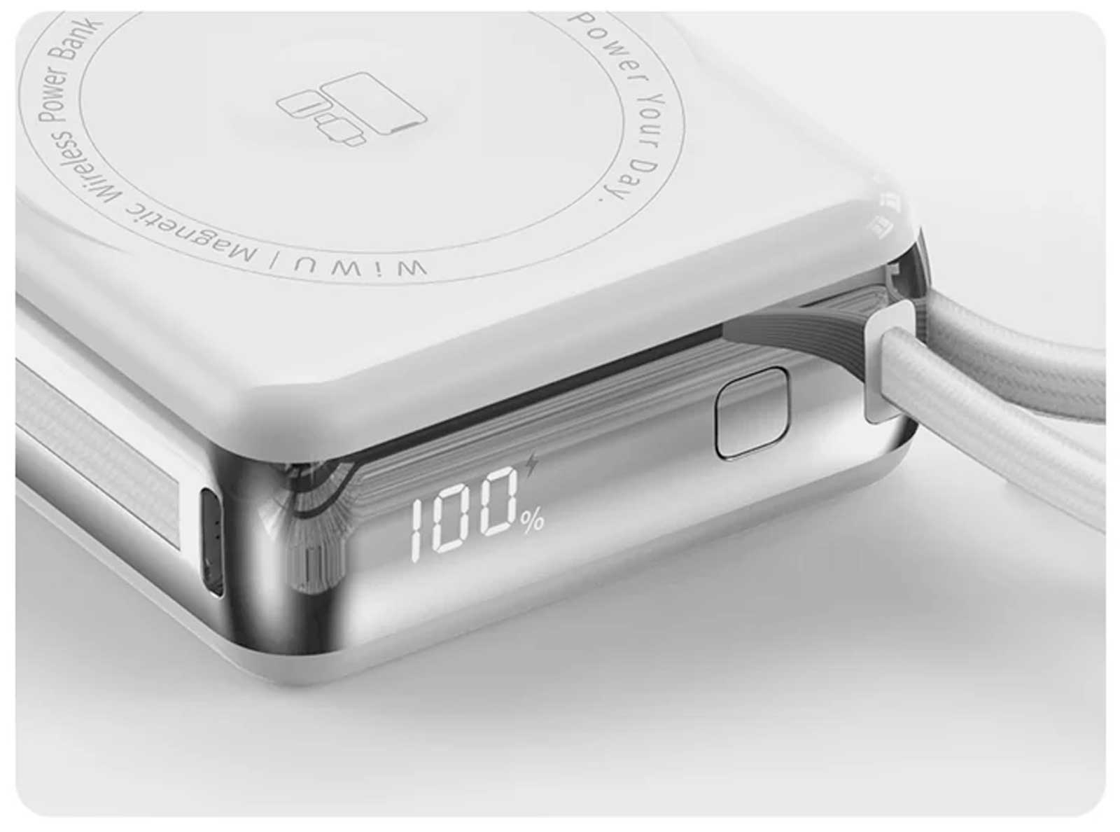 Внешний аккумулятор Wiwu 3 in 1 Mag plus Power Bank XF17 (5)